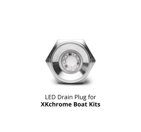 XK Glow Drain Plug IP 68 Marine Underwater Light 13.5W 1/2in