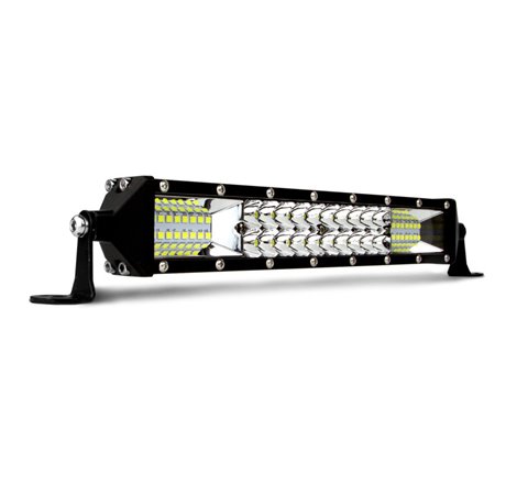 XK Glow 2-in-1 LED Light Bar w/ Pure White and Hunting Green Flood and Spot Work Light 10In