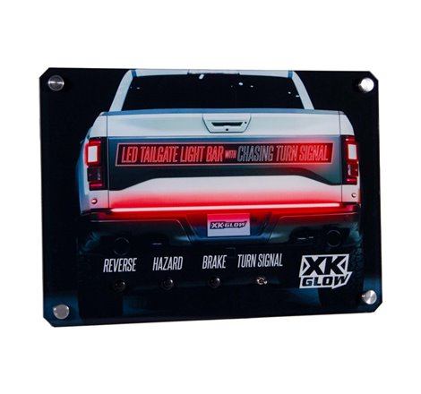 XK Glow Truck Tailgate Light Dealer Display