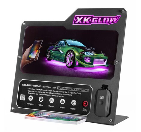 XK Glow 2nd Gen Metal Countertop Display (Car)
