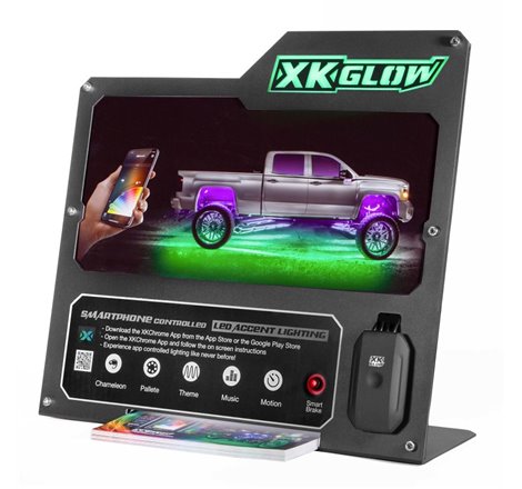 XK Glow 2nd Gen Metal Countertop Display (Truck)