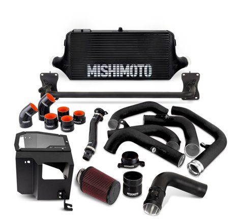 Mishimoto 2022+ WRX Intercooler Kit W/ Intake BK Core MWBK Pipes