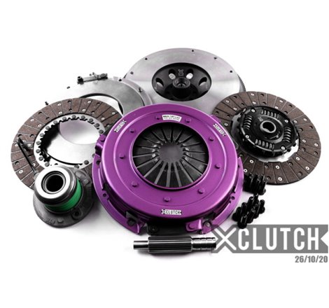 XClutch 15-20 Ford Mustang Shelby GT350 5.2L 10.5in Twin Sprung Organic Clutch Kit