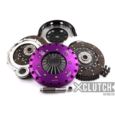 XClutch 06-07 Mazda Mazdaspeed 3 2.3L Turbo 9in Twin Solid Organic Clutch Kit