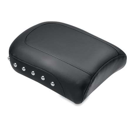 Mustang 08-21 Harley Electra Glide,Rd Glide,Rd King,Str Glide Pass Seat(8.5wide) w/Studs - Black