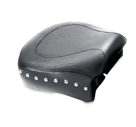 Mustang 82-03 Harley Sportster Wide Touring Passenger Seat w/Studs - Black