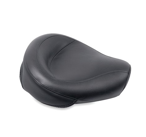 Mustang 82-03 Harley Sportster Wide Touring Solo Seat - Black