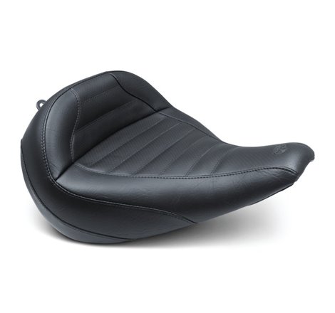 Mustang 18-23 Harley Fat Boy Standard Touring Solo Seat - Black