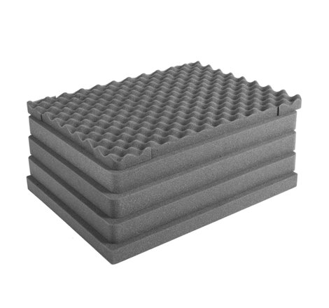 Go Rhino XVenture Gear Hard Case Large 25in. Foam Kit (Foam ONLY) - Charcoal Grey