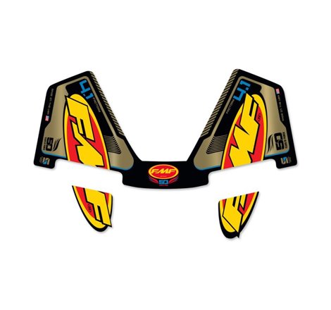 FMF Racing 50th Gold Factory 4.1 Rct Replacement Wrap Decal