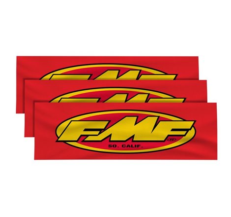 FMF Racing 3-Up Cloth Track Banner (80Cm X 750Cm)