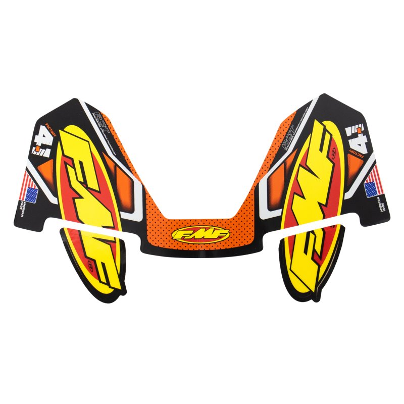 FMF Racing 4.1 Colorways 2020 Logo Kit - Orange