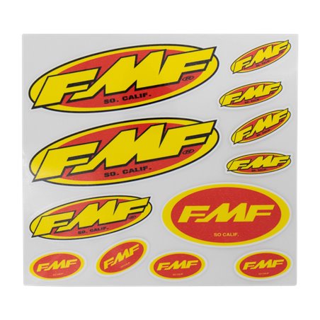 FMF Racing Iron On Jersey Transfer Sheet