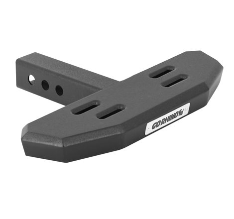 Go Rhino RB30 Slim Hitch Step - 17in. Long / Universal (Fits 2in. Receivers) - Tex. Blk
