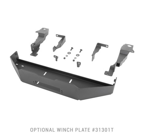 Go Rhino 19-24 Ram 1500 3100 Series StepGuard Winch Tray Kit (Req. 3130T or 3130MT) - Tex. Black