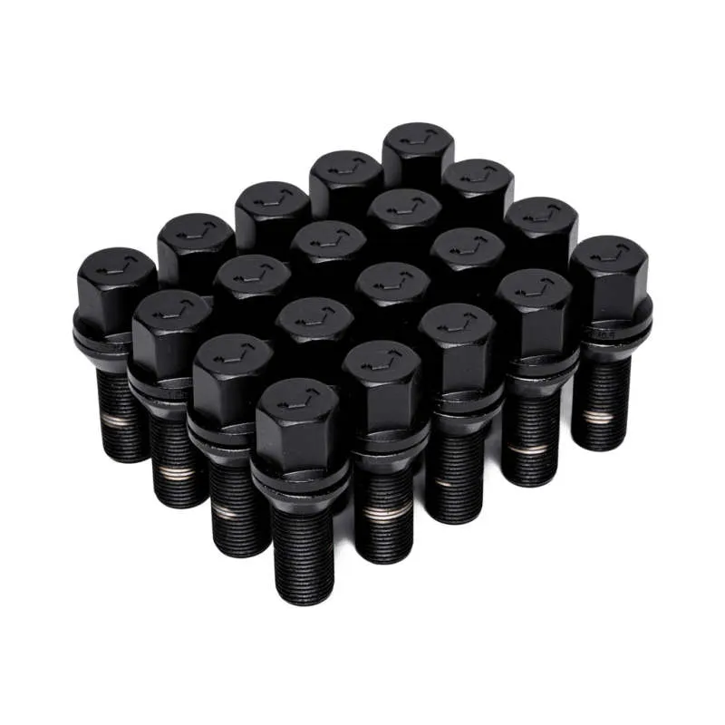 Vossen Lug Bolt - 14x1.5 - 45mm - 17mm Hex - Cone Seat - Black (Set of 20) Vossen Lug Bolt - 14x1.5 - 45mm - 17mm Hex - Cone Seat - Black (Set of 20)