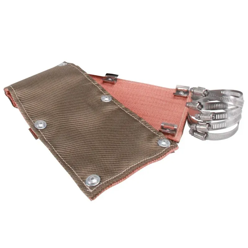 DEI Pipe Shield w/Stainless Steel Clamps - 6in x 36in - Titanium DEI Pipe Shield w/Stainless Steel Clamps - 6in x 36in - Titanium