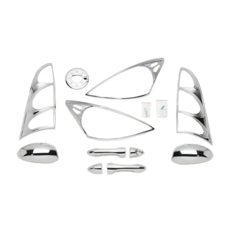 Putco 00-04 Ford Focus (2 Door) DH/MC/TL/HL/FTC Chrome Trim Accessory Kits Putco 00-04 Ford Focus (2 Door) DH/MC/TL/HL/FTC Chrome Trim Accessory Kits