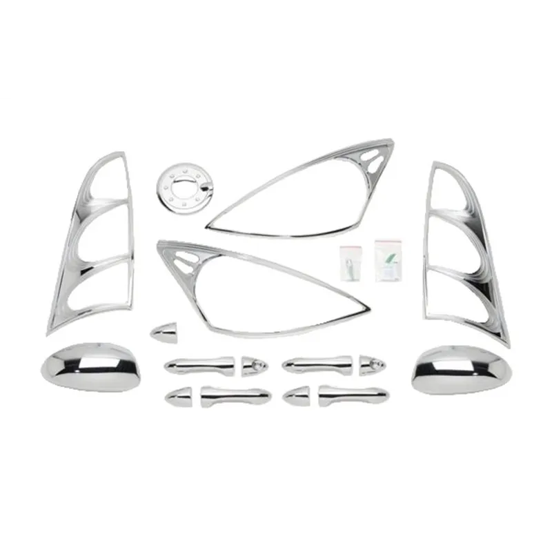 Putco 00-04 Ford Focus (4 Door) DH/MC/TL/HL/FTC Chrome Trim Accessory Kits Putco 00-04 Ford Focus (4 Door) DH/MC/TL/HL/FTC Chrome Trim Accessory Kits