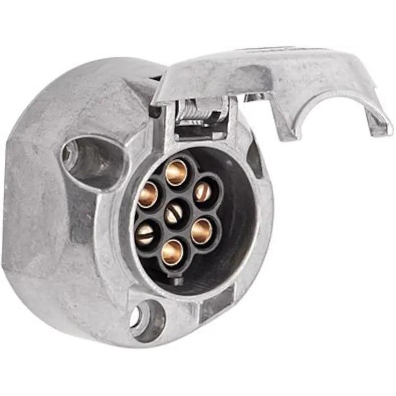 Hella Socket 7Pole Metal Iso 1724 Hella Socket 7Pole Metal Iso 1724