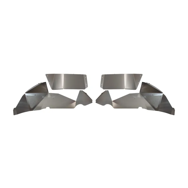 Fishbone Offroad 2018+ Jeep Wrangler JL Rear Pair Aluminum Raw Inner Fenders Fishbone Offroad 2018+ Jeep Wrangler JL Rear Pair Aluminum Raw Inner Fenders