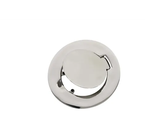 Kentrol 07-18 Jeep Wrangler JK Billet Style Gas Hatch - Polished Silver