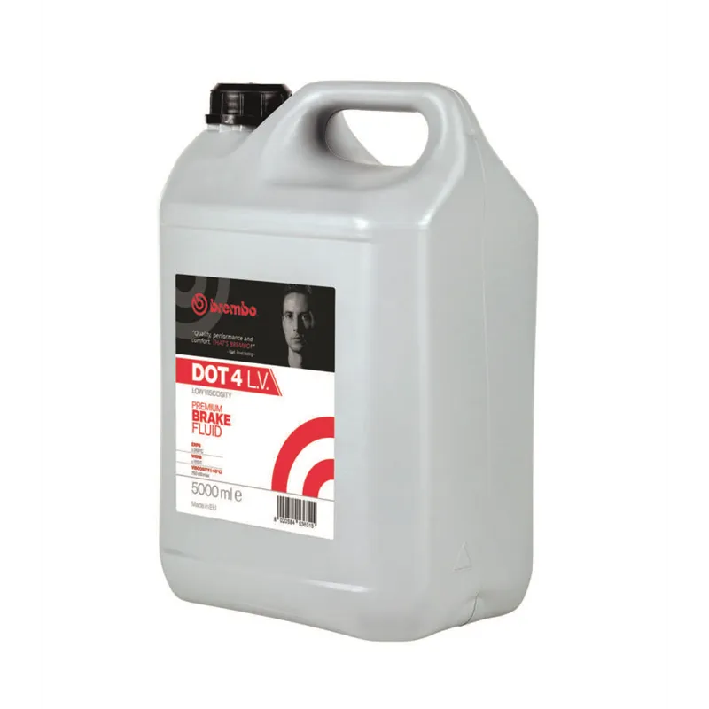 Brembo DOT 4 Low Viscosity Brake Fluid (5000 ML) Brembo DOT 4 Low Viscosity Brake Fluid (5000 ML)