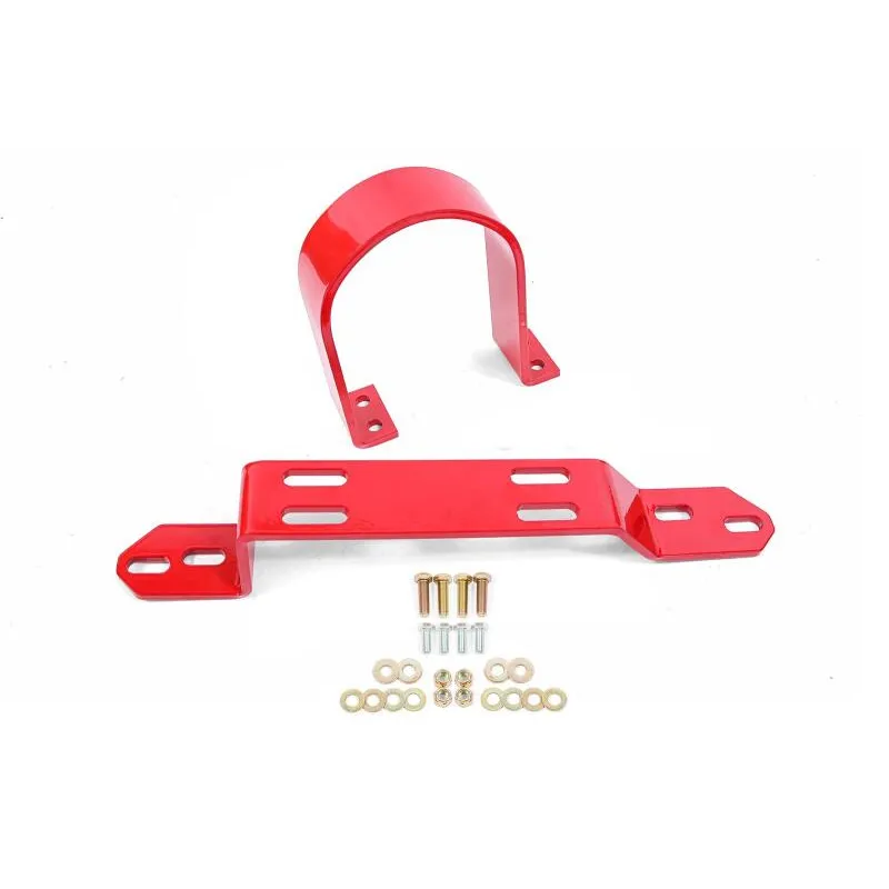 BMR 83-87 GM G-Body Driveshaft Safety Loop Front - Red BMR 83-87 GM G-Body Driveshaft Safety Loop Front - Red
