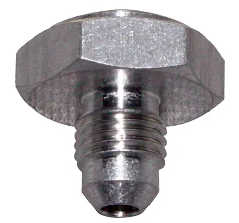 Moroso -4An Male Weld-On Bung - Aluminum - Single
