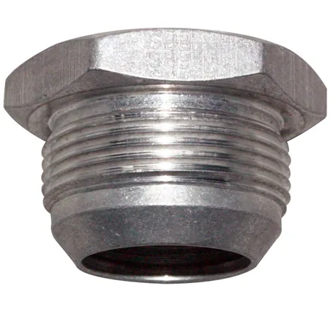 Moroso -20An Male Weld-On Bung - Aluminum - Single