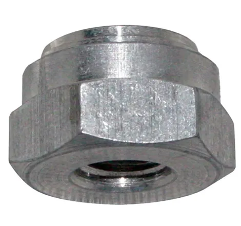 Moroso -4An Female Weld-On Bung - Aluminum - Single