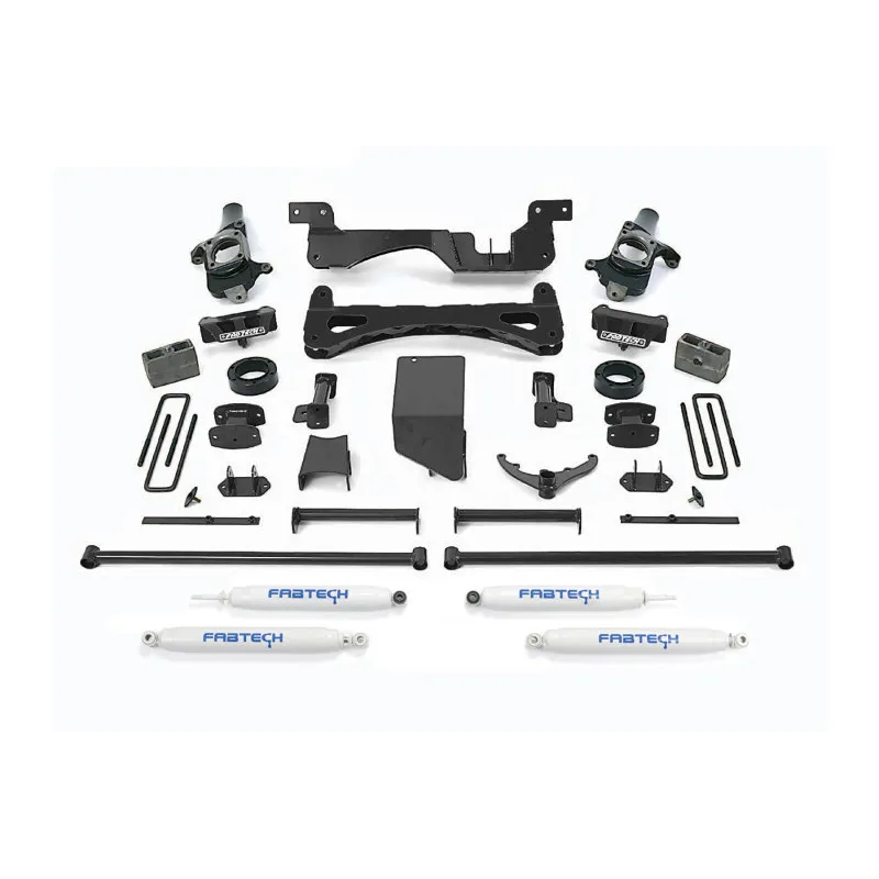 Fabtech 01-10 GM C/K2500HD 6in Perf Sys w/Perf Shks Fabtech 01-10 GM C/K2500HD 6in Perf Sys w/Perf Shks