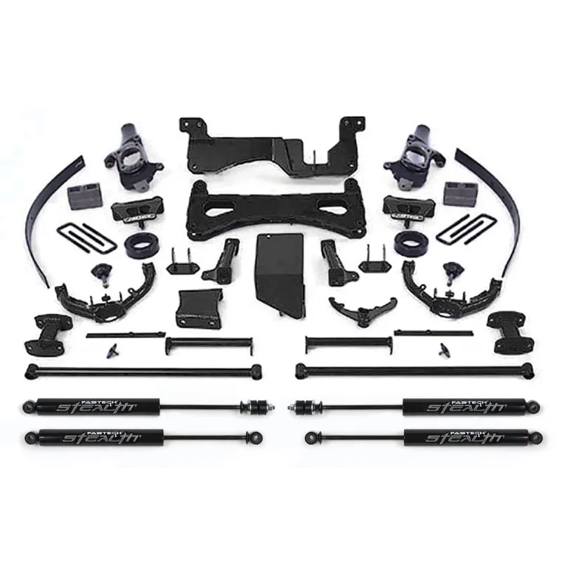 Fabtech 07-08 GM C/K2500HD 8in Perf Sys w/Stealth Fabtech 07-08 GM C/K2500HD 8in Perf Sys w/Stealth