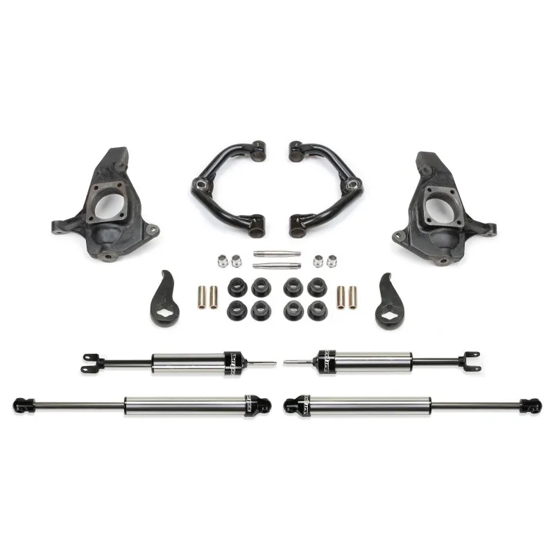 Fabtech 11-19 GM C/K2500HD/3500HD 4in Ultimate System w/Uniball UCA & DL Shocks Fabtech 11-19 GM C/K2500HD/3500HD 4in Ultimate System w/Uniball UCA & DL Shocks