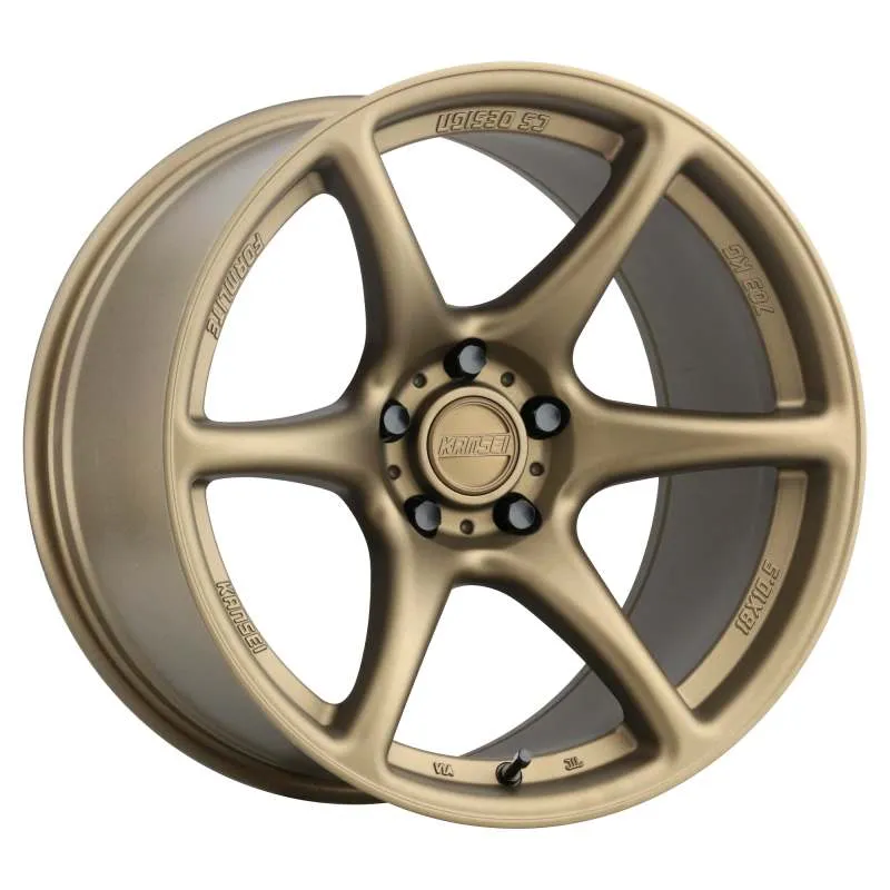 Kansei K11B Tandem 18x10.5in / 5x100 BP / 12mm Offset / 73.1mm Bore - Bronze Wheel Kansei K11B Tandem 18x10.5in / 5x100 BP / 12mm Offset / 73.1mm Bore - Bronze Wheel
