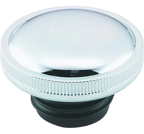 Bikers Choice 83-E96 Left Side Chrome Nonvent Screw-In Gas Cap Replaces H-D 59674-94A 61103-83