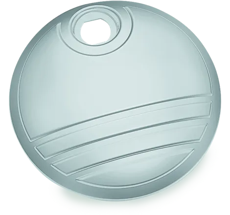 Kuryakyn Tri-Line Fuel Door Chrome