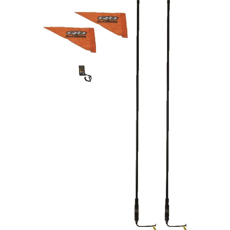 QuadBoss Qb 6Ft Smoke Dual Whip Rmte QuadBoss Qb 6Ft Smoke Dual Whip Rmte