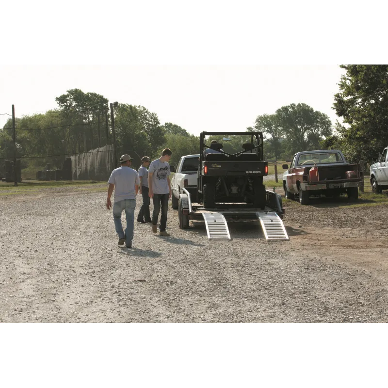 QuadBoss Folding Arch UTV Ramp 18X88 Pair QuadBoss Folding Arch UTV Ramp 18X88 Pair