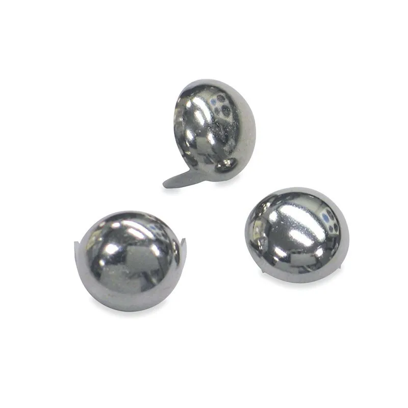 Mustang Studs 12.5mm (Bag of 20) - Chrome Mustang Studs 12.5mm (Bag of 20) - Chrome