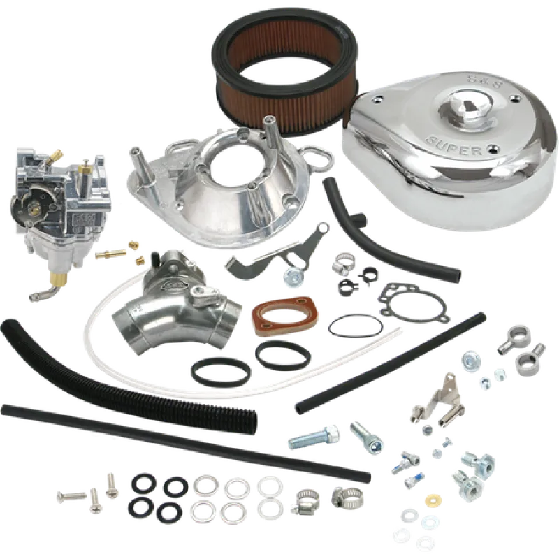 S&S Cycle 93-99 BT Super E Carburetor Kit S&S Cycle 93-99 BT Super E Carburetor Kit