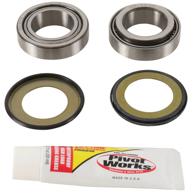 Pivot Works 93-94 Honda CR125R PW Steering Stem Bearing Kit Pivot Works 93-94 Honda CR125R PW Steering Stem Bearing Kit