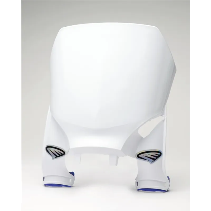 Cycra 23+ Yamaha YZ450F Stadium Number Plate - White Cycra 23+ Yamaha YZ450F Stadium Number Plate - White