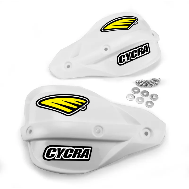Cycra Enduro Handshield - White Cycra Enduro Handshield - White