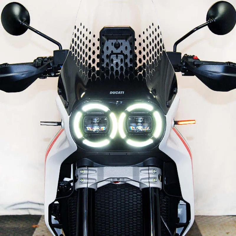 New Rage Cycles 22+ Ducati DesertX Front Turn Signals New Rage Cycles 22+ Ducati DesertX Front Turn Signals