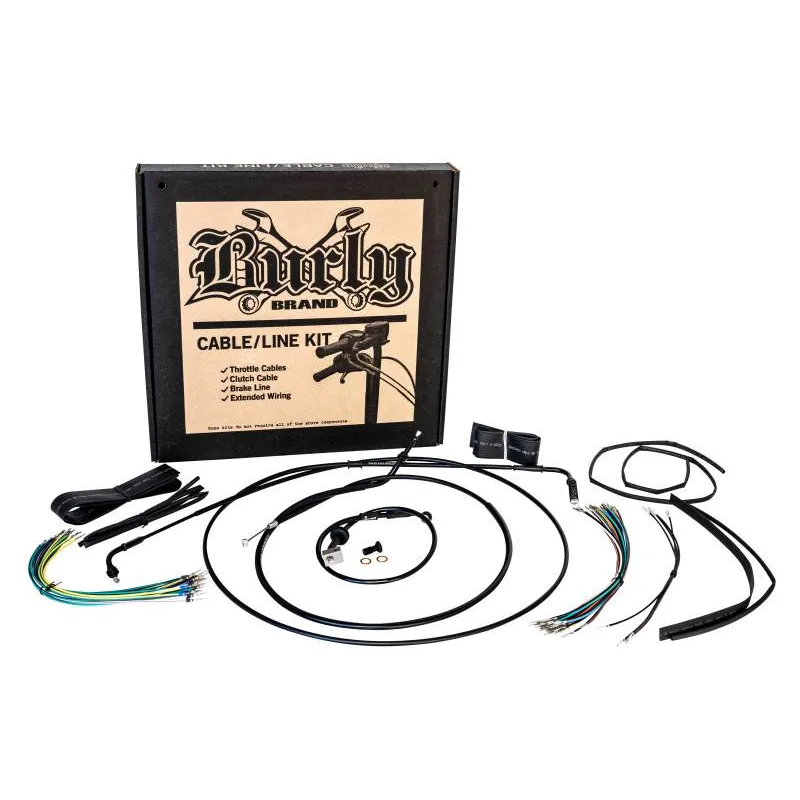 Burly Brand Cntrl Kit 12in Narrow Ape Burly Brand Cntrl Kit 12in Narrow Ape