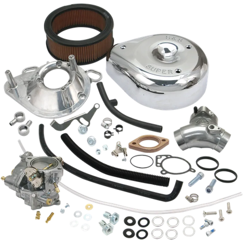 S&S Cycle 99-05 BT Super G Carburetor Kit S&S Cycle 99-05 BT Super G Carburetor Kit