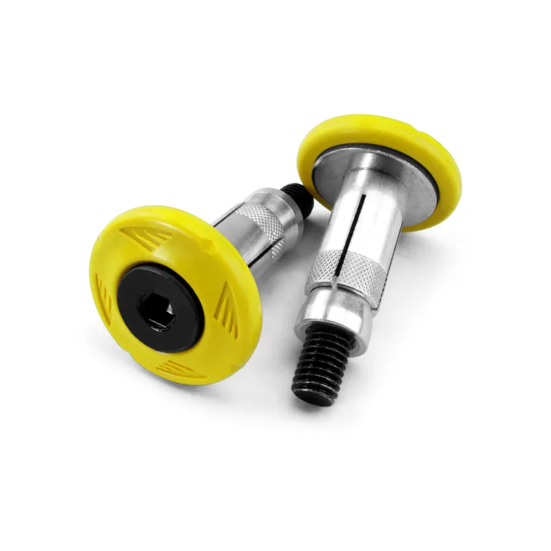 Cycra Grip Armor Bar End - Yellow Cycra Grip Armor Bar End - Yellow