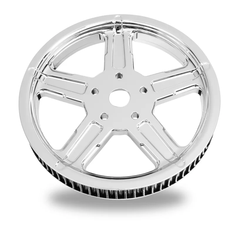 Performance Machine Belt Pulley 66T x 1in Formula - Chrome Performance Machine Belt Pulley 66T x 1in Formula - Chrome