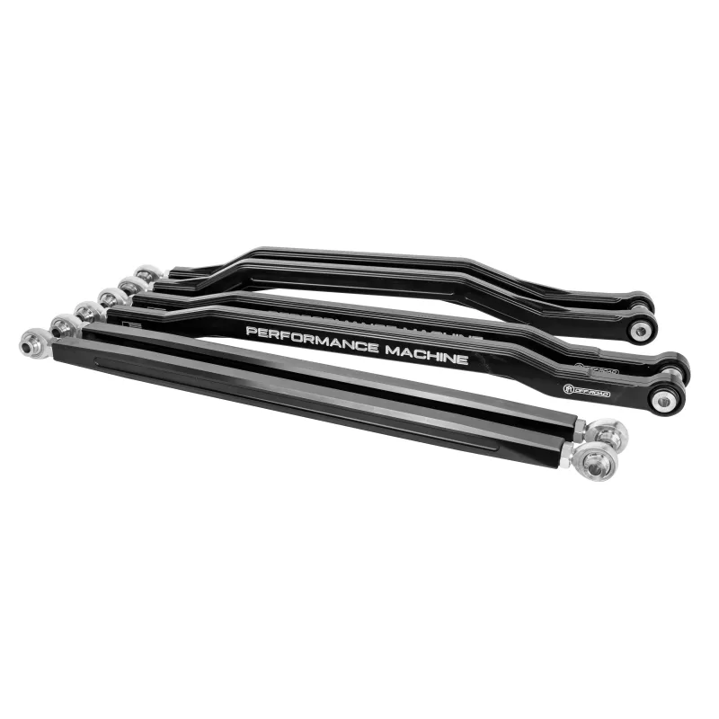 Performance Machine UTV High Clearance Radius Rod Set (4 Rods) - Contrast Cut Performance Machine UTV High Clearance Radius Rod Set (4 Rods) - Contrast Cut
